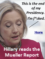 The two-time failed presidential candidate thinks she�s funny, and tries to impersonate President Trump in a bit plugging a new show on Comedy Central.